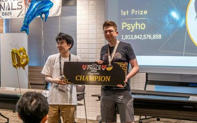 AI wciąż gorsza od człowieka – AtCoder World Tour Finals 2025
